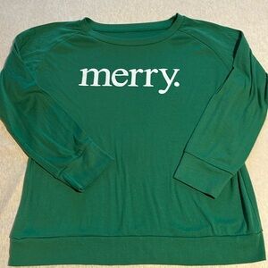 Merry. Holiday shirt